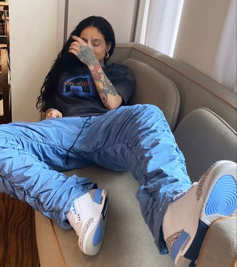 #fashion #tomboy #kehlani #shoes Kehlani Concert, Pretty Tomboy, Kehlani Parrish, Teen Swag Outfits, Model Inspo, Kehlani, Tomboy Outfits, Tomboy Style Outfits, Tomboy Fashion