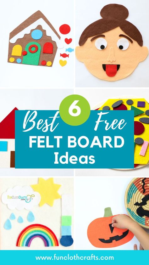 felt board patterns for free with felt faces, gingerbread felt house, felt pizza pattern, pumpkin faces felt board pattern, weather felt board pattern, 6 free printable templates for felt boards Patterns For Preschool, Felt Board Ideas, Felt Board Templates, Felt Patterns Free, Diy Felt Board, Felt Board Patterns, Fun Learning Activities, Fuzzy Felt, Flannel Board Stories