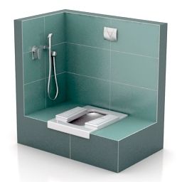 3D Sanitary Ware | Lavatory pan squat toilet N301213 - 3D model ...                                                                                                                                                                                 More Squat Toilet, Small Bathroom Pictures, Toilet And Bathroom Design, Bathroom Ideas For Small Bathrooms, New Bathroom Designs, Ideas For Small Bathrooms, Full Bathroom Remodel, Bathroom Design Layout, Best Bathroom Designs