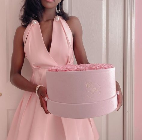 Black Women Pink Aesthetic, Famous Lifestyle, Money Dress, Pretty Pink Princess, Soft Life, Pastel Outfit, Pink Life, Black Femininity, Princess Girl