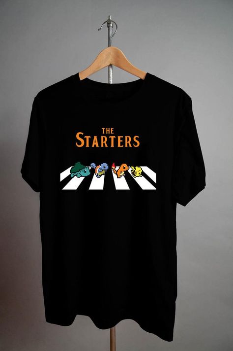 The Starters Pokemon T Shirt Pokemon Shirt Ideas, Pokemon Tshirt Design, Pokemon T Shirt, Pokemon Shirt, T Shirt Pokemon, Pokemon T, Pokemon Shirts, Pokemon Clothes, Order Form