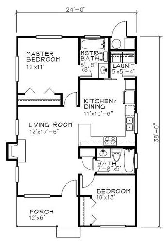 700 Sq Ft House Plans 2 Bedroom, 800 Sq Ft House Plans, 800 Sq Ft House, 1200 Sq Ft House, 1500 Sq Ft House, 1 Bedroom House Plans, Florida House Plans, House Plan With Loft, House Plans Ideas