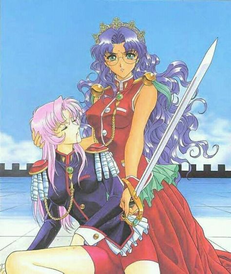 Shoujo Kakumei Utena, Revolutionary Girl Utena, Mahō Shōjo, Yuri Anime, Old Anime, Girls In Love, Magical Girl, Character Drawing, Swords