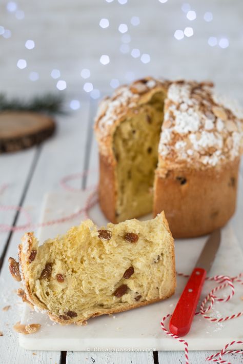 Panettone facile e veloce fatto in casa| Chiarapassion Love Zine, Panettone Recipe, Desserts With Biscuits, Italian Pastry, Thermomix Desserts, Cooking Chef, Sweet Bread, Easter Recipes, Christmas Baking