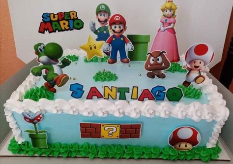 Super Mario Birthday Sheet Cake, Super Mario Sheet Cake Ideas, Mario Birthday Sheet Cake, Mario Bros Sheet Cake, Mario Sheet Cake Ideas, Super Mario Sheet Cake, Mario Sheet Cake, Mario Bros Cake Ideas, Super Mario Birthday Cake