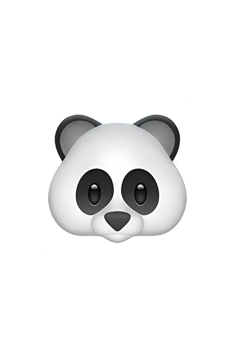 Panda Emoji, Panda Icon, Bear Emoji, Emoji Tattoo, Apple Emojis, Panda Png, Emoji Copy, Ios Emoji, Happy Birthday Status