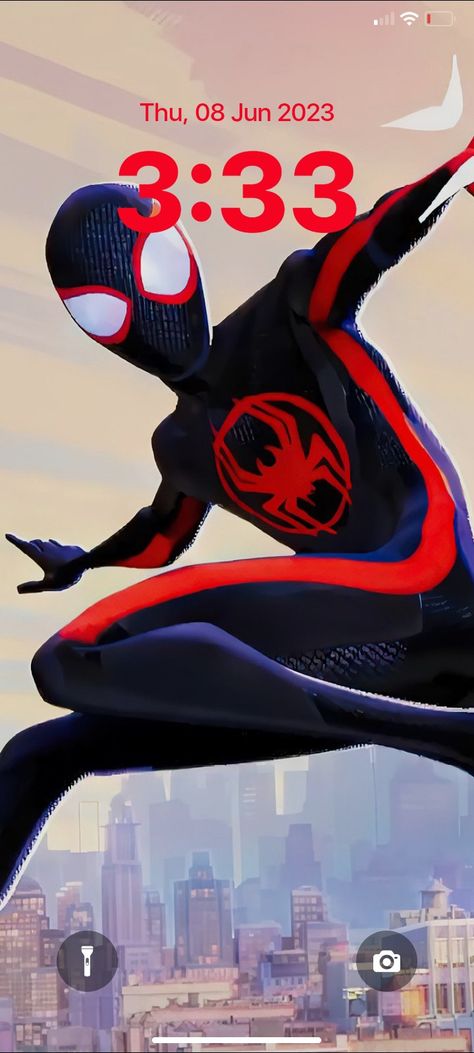 Miles Morales Lockscreen, Lockscreen Widget Ideas, Spiderman Itsv, Ios Lockscreen, Kaws Iphone Wallpaper, Lockscreen Ideas, Themes Ideas, Wall Phone, Cute Laptop Stickers