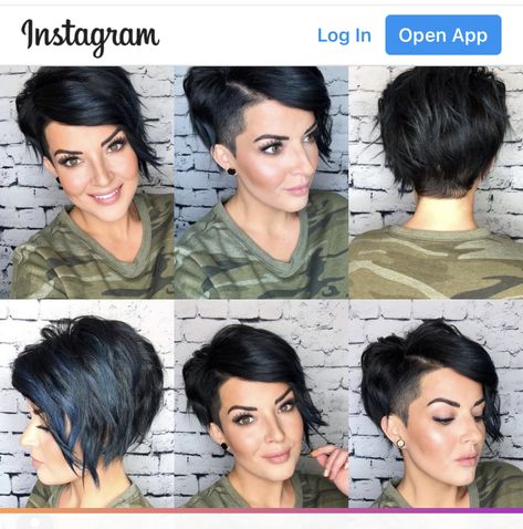 Blow Dry Short Hair, Curled Pixie, Really Short Hair, Short Hair Undercut, Hairstyles Short Hair, Haircut Inspiration, Edgy Short Hair, Hairdos For Short Hair, Undercut Pixie