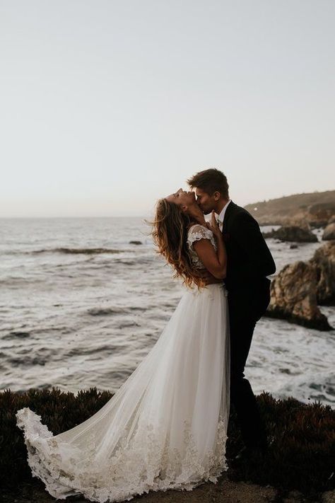 60 Person Wedding, Wedding Locations California, Croatia Wedding, Wedding California, Big Sur Wedding, California Wedding Photography, Romantic Sunset, Beach Wedding Photos, Northern California Wedding