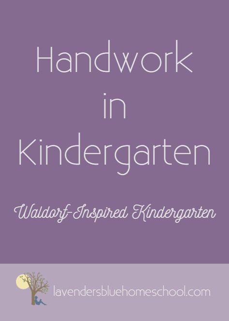 Waldorf Handwork Preschool, Waldorf Handwork Kindergarten, Waldorf Kindergarten Crafts, Homeschool Structure, Waldorf Kindergarten Homeschool, Waldorf Spring, Waldorf Learning, Waldorf Handwork, Waldorf Preschool