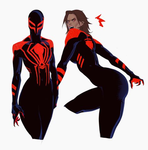 Female Spiderman, Spiderman Poses, Anime Suit, Spiderman Suits, Spaider Man, Miguel O Hara, Anime Black Hair, Spider Art, Star Character