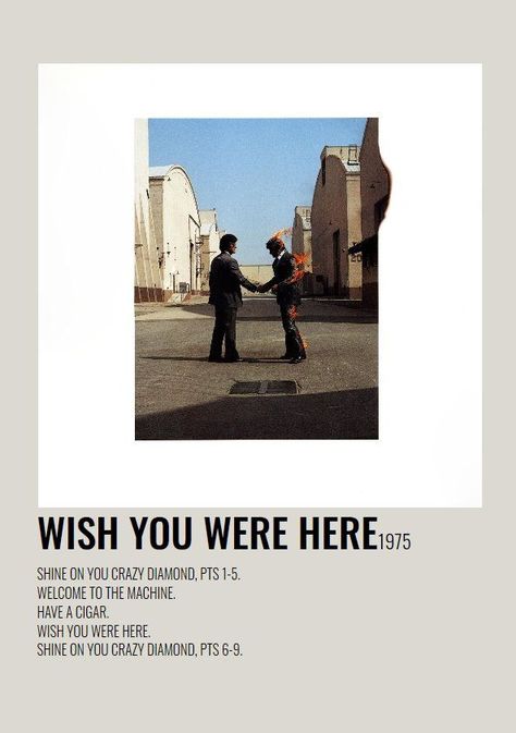 Wish You Were Here Minimalist Poster | Muziek, Achtergronden, Album #Pink_Floyd_Posters_Vintage #Pink_Floyd_Album_Poster #Pink_Floyd_Poster_Aesthetic #Pink_Floyd_Minimalist_Poster Pink Floyd Posters Vintage, Pink Floyd Album Poster, Pink Floyd Poster Aesthetic, Pink Floyd Minimalist Poster, Pink Floyd The Wall Poster, Wish You Were Here Poster, Poster Pink Floyd, Pink Floyd Cover, Pink Floyd Album Covers