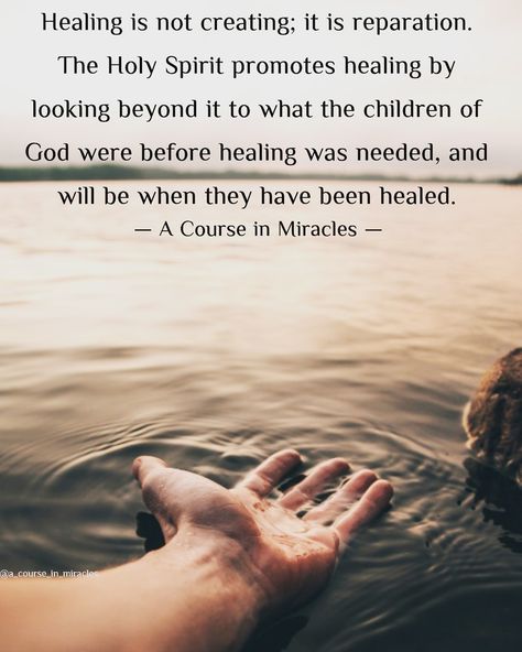 A Course In Miracles Quotes, Miracle Quotes, Course In Miracles, A Course In Miracles, Inspirational Quotes Motivation, Holy Spirit, Jesus Christ, Vision Board, Motivational Quotes