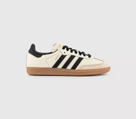 adidasSamba OG Trainers Samba Adidas, Adidas Samba Og, Streetwear Essentials, Black Sand, Black And Cream, Adidas Samba, Toe Designs, White Adidas, Cream White