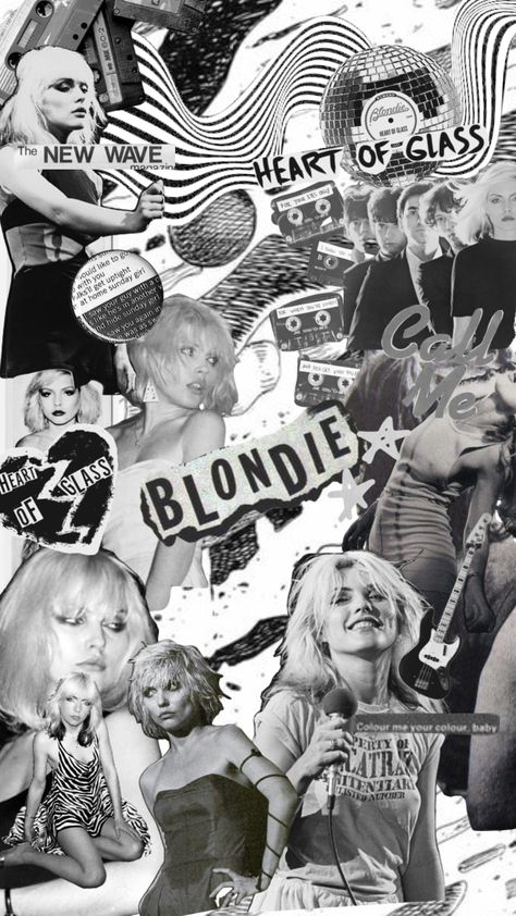 80s Rock Wallpaper Aesthetic, Blondie 80s, Punk Rock Wallpaper, Blondie Heart Of Glass, Blondie Band, Music Logos, Aesthetic 80s, Sid And Nancy, Spider Punk