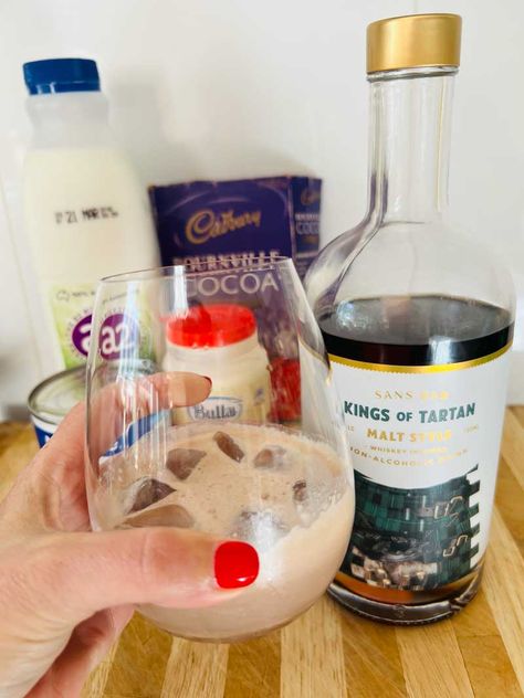 Non Alcoholic Irish Cream Coffee Creamer, Non Alcoholic Baileys Recipe, Non Alcoholic Irish Cream, Fun Coffee Recipes, Veggie Christmas, Vegan Condensed Milk, Irish Cream Recipe, Best Non Alcoholic Drinks, Irish Cream Coffee