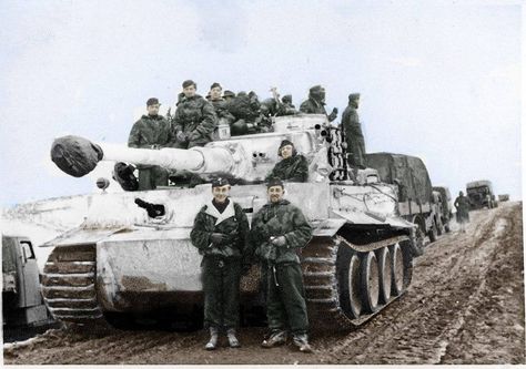 Tiger I in winter camo Otto Carius, Tiger Ii, German Soldiers Ww2, Military Armor, Tiger Tank, Ww2 Tanks, Military Pictures, German Tanks, World Of Tanks