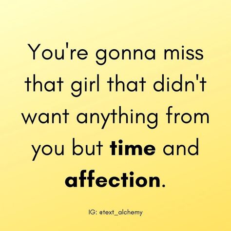 You're Gonna Miss That Girl Pictures, Photos, and Images for Facebook, Tumblr, Pinterest, and Twitter Missing Her Quotes, Miss Me Quotes, Women Relationship, Facebook Status, Tumblr Image, Relationship Rules, Facebook Image, Self Care Activities, Toxic Relationships