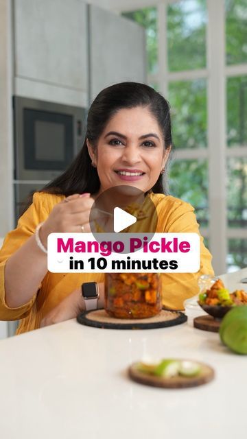 MasterChef Pankaj Bhadouria on Instagram: "Mango Pickle in 10 minutes 
 
This Mango Pickle recipe that I have shared with you is quick & easy!
You can make in 10 minutes!
I have also shared with you a few tips on how you can ensure that your Mango Pickle doesn’t spoil at all.
Do try out this mango pickle recipe and let me know how it turned out!
Full detailed Recipe Pinned in the Comments below!

 
#mangopickle #mangoes #pankajbhadouria #pickle #picklerecipe #mangopicklerecipe #recipe #recipes #easyrecipes #10minrecipe #food 
 #pickling" Instant Mango Pickle Recipe, Mango Pickle Recipes, Pankaj Bhadouria, Pickle Mango Recipe, Pickled Mango, Mango Pickle, Pickle Recipe, Pickling Recipes, Quick Easy