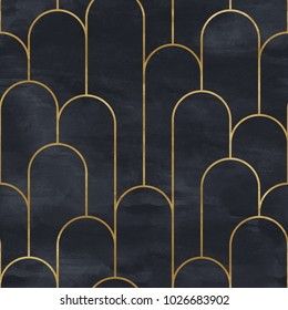 Art Deco Desen, Arte Art Deco, Bar Deco, Wallpaper Art Deco, Deco Wallpaper, Motif Art Deco, Temporary Wallpaper, Art Deco Wall, Soyut Sanat Tabloları