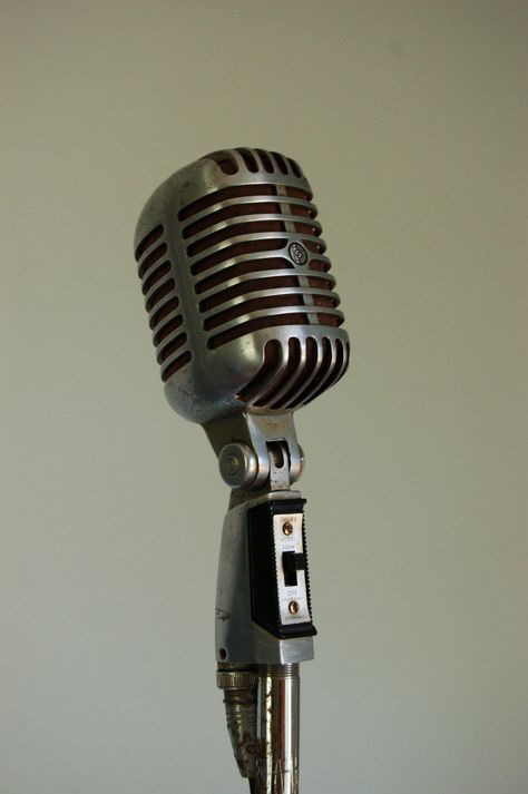 60s Microphone, Vintage Microphone Aesthetic, Disco Microphone, Microphone Aesthetic, It’s A Wonderful Life, Disco Elysium, Studio Music, Abbott And Costello, Radio Play