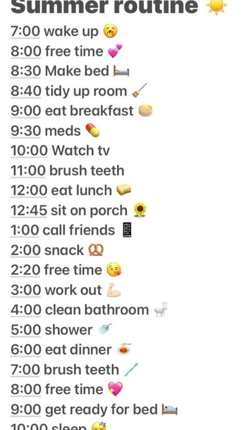 This is my daily routine on the weekends It Girl Summer Routine, Summer Daily Routine For Teens, That Girl Summer Routine, Summer Routine For Teenagers, Healthy Summer Routine, Daily Summer Routine, Summer Day Routine, Summer Night Routine, Summer Routines