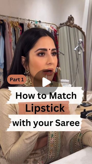 TantuParv | Handloom Sarees on Instagram: "#styletip How to match Lipstick with your Saree- A guide to know colour therapy better✨✨
Save , share & follow for more ✅🫶

Shop Exclusive collection of Sarees @tantuparv😍

Visit our website www.tantuparv.com & avail 10% off on your 1st order 🛒🛍️🎉

P.S. We’re into Handloom sarees & silk sarees for weddings 
The reel is for inspiration purposes only!

Follow for more @tantuparv✅

#sareeideas #outfitsfromsaree #outfitfromscratch #sarees #sequinssaree #designersaree #partywearsaree #tantuparv #sarees 
#blouse #indianstyle #desistyle #traditional #loveforsaree #indiantradition #ethnicwear #indianwedding #weavesofindia #vocalforlocal  #festivewear #festive #sari #festivalwear #women #DrapedInStyle #SareeStatement #UniqueCollections  #sareefashion