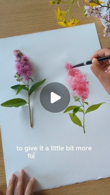 Sushma Hegde on Instagram: "I’m hosting a FREE 5-Day Watercolor Floral Workshop where we’ll tackle water control, tonal values, color, and composition—all to help you paint loose, beautiful florals!  Perfect for beginners and those who want to elevate their skills! I'll be teaching LIVE starting on September 14th - and replays are available once you sign up!  Comment "FREE COURSE" and I'll send the link straight to your DMs! 🎨🖌️ . You can also find the link in my bio to sign up!  . . . . #paintingtutorial #watercolortutorial #botanicalillustration #wildflowerwatercolor #loosewatercolor  [Painting workshop, floral course]" Loose Watercolor, Painting Workshop, Botanical Watercolor, Watercolor Flowers Paintings, Flower Art Painting, Watercolour Tutorials, Types Of Flowers, Botanical Illustration, Painting Tutorial