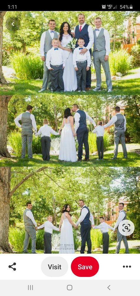 Family Engagement Pictures, Wedding Picture List, Blended Family Wedding, Wedding Photography List, Wedding Photography Checklist, Wedding Backyard, Family Wedding Photos, Family Poses, Wedding Picture Poses