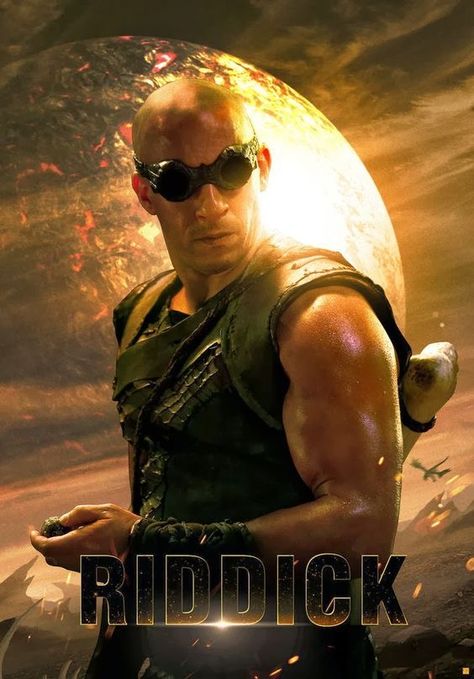 Riddick Art, Mark Sinclair, The Chronicles Of Riddick, Warrior Poet, Action Movie Stars, Hottest Male Celebrities, Karl Urban, Vin Diesel, Fantasy Movies