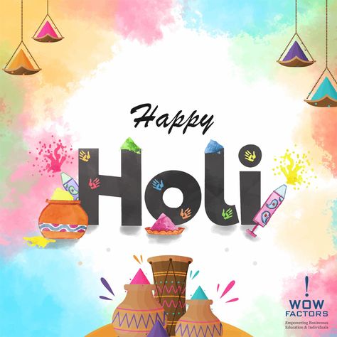 Wishing you and your family a very bright, colourful and joyful Holi. Happy Holi! Happy Holi Banner Design, Holi Wallpaper, Happy Holi Wallpaper, Holi Happy, Holi Offer, Best Logo Maker, Banner Clip Art, Happy Holi Wishes, India Festival