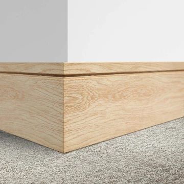 Skirtings Base Board Ideas Modern, Cozy Porches, Oak Skirting Boards, Wooden Skirting Board, Modern Baseboards, Floor Skirting, Wood Baseboard, Baseboard Styles, Modern Trim