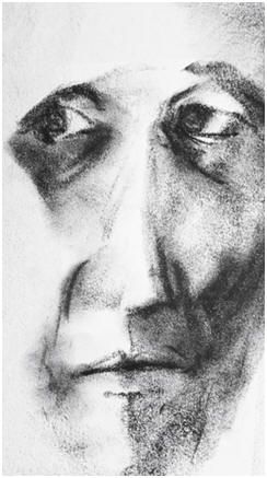 Create Charcoal Art - Follow easy, free online lessons by top charcoal artists. Abstract Charcoal Art, Easy Charcoal Drawings, Charcoal Drawing Tutorial, Charcoal Sketches, Male Face Drawing, Charcoal Artists, Old Man Face, Beginner Sketches, Drawing Tutorials For Beginners