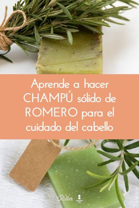 shampoo solido de romero Diy Shampoo Recipe, Rosemary Shampoo, Natural Hand Soap, Baking Soda For Hair, Easy Soap Recipes, Shampoo Natural, Baking Soda Benefits, Natural Beauty Recipes, Diy Shampoo