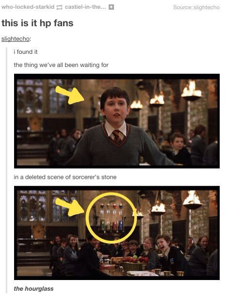 It's been there all this time and they decide not to put it in the movies. Shame on them. Glume Harry Potter, Surprise Surprise, Yer A Wizard Harry, Under Your Spell, Yellow Gems, Harry Potter Love, Harry Potter Obsession, Wizarding World Of Harry Potter, Harry Potter Series