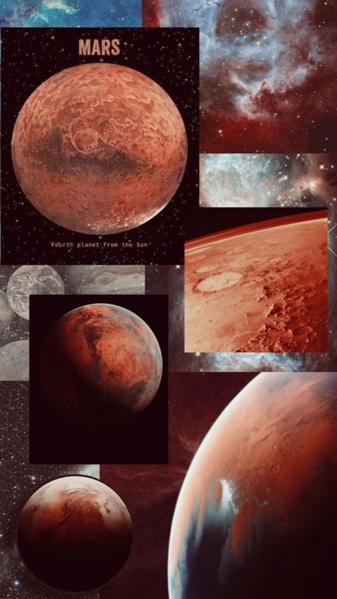 Mars Wallpaper Planet, Ariescore Aesthetic, Mars Astethic, Mars Aesthetic Planet, Marte Aesthetic, Mars Planet Wallpaper, Mars Aesthetic Wallpaper, Planet Wallpaper Aesthetic, Universe Wallpaper Aesthetic