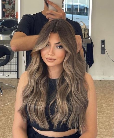 Ash Blonde Hair Balayage, Haircut Selfie, Photo Hijab, Rambut Brunette, Blonde Asian, Halloween Acrylic, Black Hair Balayage, Brown Hair Looks, Brown Hair Inspo