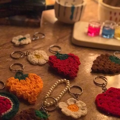 Introducing our Carry a Little Charm collection—adorable crochet keychains that add a touch of handcrafted beauty to your everyday essentials! ✨ Whether it’s your keys, bag, or even a gift for someone special, these cute and colorful keychains are the perfect way to bring a little charm everywhere you go. 💖 Each piece is made with love and care, perfect for adding a pop of personality! 🌸 DM us to order your handmade crochet keychain today! #crochetkeychains #keychains #keychainsbusiness #... Crochet Keychains, Key Charms, Charm Collection, Adorable Crochet, Crochet Keychain, Everyday Essentials, Handmade Crochet, Keychains, Everyday Essentials Products