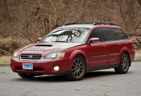 Learn more about STI for the Family: Nicely Modded 2005 Subaru Outback XT on Bring a Trailer, the home of the best vintage and classic cars online. 2005 Subaru Outback, Legacy Gt, Bone Stock, Heated Seat, Subaru Outback, Classic Cars Online, Fender Flares, Wagons, Jdm