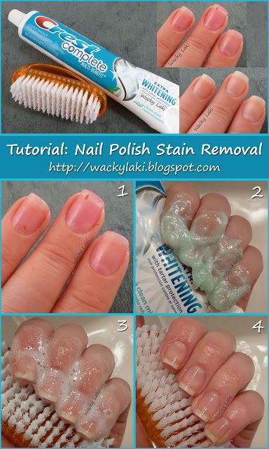 Whitening toothpaste will remove nail polish stains. | 28 Surprising Things That Really Work, According To Pinterest Nail Polish Stain, Easy Manicure, Manicure Tips, Nagel Tips, Stain Removal, Diy Nail Art, Pedicure Nail Art, Nailed It, Nail Art Hacks