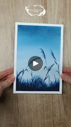 Watercolor Landscapes, Watercolor Beginner, Watercolor Video, Watercolor Tutorials, Watercolor Journal, Diy Watercolor Painting, Watercolor Pictures, Art Videos Tutorials, Watercolor Projects