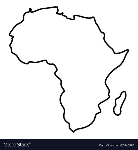 Africa Map Outline, Africa Outline, Africa Continent, Map Logo, Tie Dye Patterns Diy, Map Of Africa, African Map, Map Icons, Map Outline