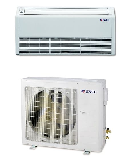 Get Gree 30000 BTU 17 SEER Floor Ceiling Mini Split Heat Pump AC. Included in Package: (1) One Indoor Floor Ceiling Mount (Remote included) (1) One Heat Pump Outdoor Unit (0F/0F) PRICE: $3,379.99 ex. tax Ductless Ac, Ductless Heat Pump, Ductless Air Conditioner, Mini Split Ac, Air Conditioner Units, Ductless Mini Split, Heat Pump System, Split System, Ac System