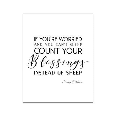 Count Your Blessings Instead of Sheep - White Christmas Movie Quote - Unframed 11x14 Art Print White Christmas Movie Quotes, White Christmas Movie, Christmas Movie Quotes, Count Your Blessings, Movie Quote, Cant Sleep, Christmas Movie, Cozy Christmas, Handmade Products