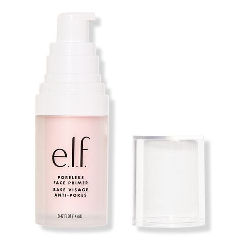 Elf Poreless Face Primer, Elf Primer, Elf Products, Make Up Primer, Ideal Makeup, Elf Cosmetics, Elf Makeup, Lip Gloss Set, Long Lasting Makeup