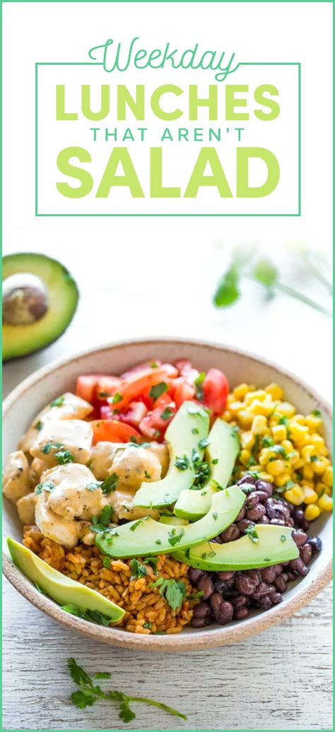 14 Make-Ahead Lunch Recipes That Aren't Salad Bowl Meals, Recipes Lunch, Make Ahead Lunches, Paleo Lunch, Veggie Bowl, Prepped Lunches, Think Food, Lunch Meal Prep, Healthy Lunch Recipes