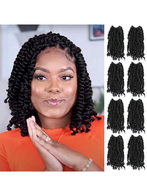 1-8 Pcs Passion Twist Crochet Braiding Hair 8/10/12/14/16/24 Inch Pre-Twisted Passion Twist Hair Pre-Looped Bohemian Crochet Braids Ombre Synthetic Fiber Hair Extensions For Women & Girl Black    Low Temperature Fiber  Hair Bulk Without Weft   Wigs & Accs, size features are:Bust: ,Length: ,Sleeve Length: Bohemian Crochet Braids, Braids Ombre, Passion Twist Crochet, Passion Twist Hair, Crochet Braiding Hair, Bohemian Crochet, Twist Hair, Braiding Hair, Crochet Braids