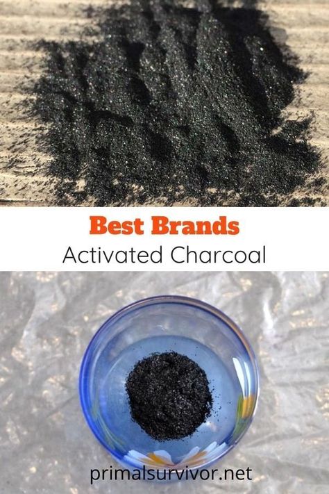 The best brands of powdered, granular and capsule activated charcoal, chosen by how well they adsorb, ash content, and how they are made. #activatedcharcoal #reviews #primalsurvivor Charcoal House, Villain Party, Villains Party, Shtf Preparedness, Charcoal Powder, Diy Water, Emergency Supplies, Bad Taste, Activated Charcoal