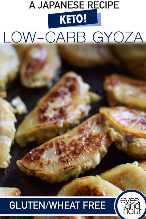 Low-Carb Gyoza Keto Potstickers, Gyoza Recipe, Newest Recipes, Healthy Japanese Recipes, Fried Dumplings, Low Carb Low Fat Recipes, Japanese Recipe, Baking Soda Beauty Uses, Boiled Egg Diet Plan