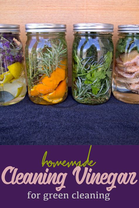 4 easy recipes for infused homemade cleaning vinegar Vinegar Cleaning Spray, Cleaning Vinegar, Diy Vinegar, Diy Cleaning Spray, How To Make Vinegar, Infused Vinegars, Vinegar Cleaner, Diet Schedule, Natural Cleaning Solutions